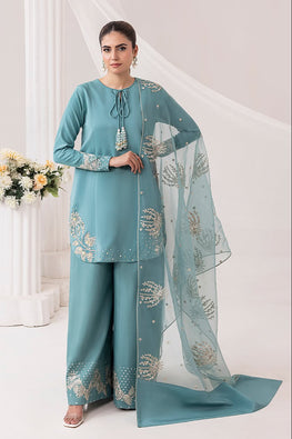 Teal blue